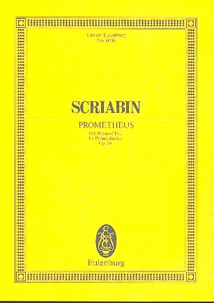 Prometheus op.60 fr Orchester Studienpartitur