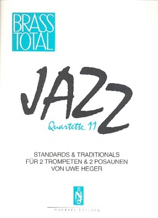 Jazz Quartette Band 11 fr 2 Trompeten und 2 Posaunen Partitur und Stimmen