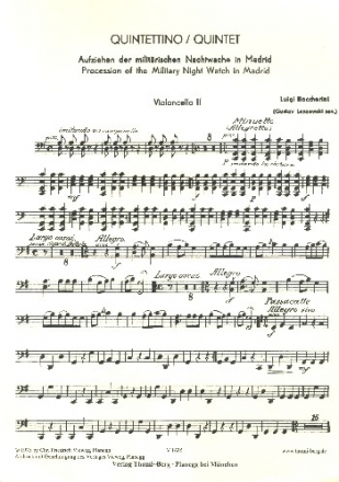 Quintettino fr Streicher Violoncello 2