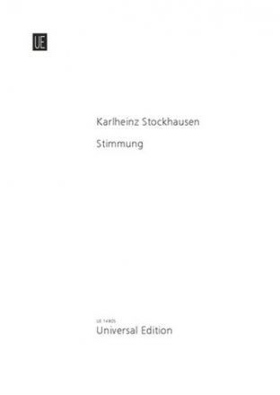 STIMMUNG PARISER VERSION, NR. 24 1/2, 1968 FORMSCHEMA+STIMMEN