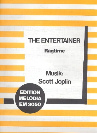 The Entertainer: Ragtime fr Klavier Einzelausgabe