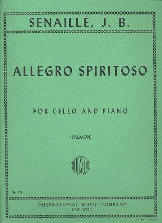 Allegro spiritoso for cello and piano