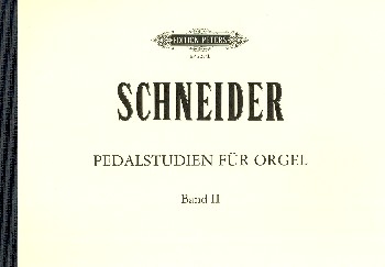 Studien fr die Orgel Band 2 op.48 Zur Erreichung des obligaten Pedalspiels