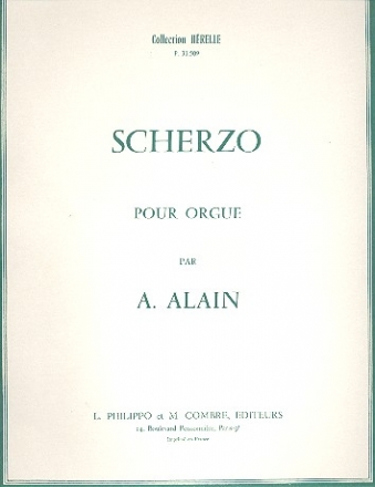 Scherzo  pour orgue