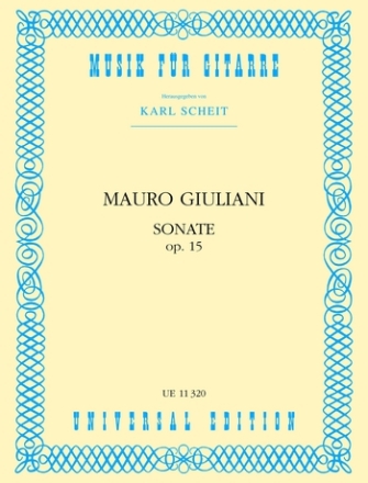 Sonate op.15 fr Gitarre