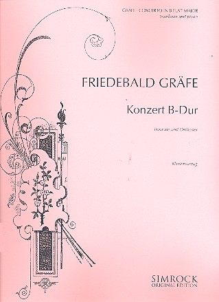 Konzert fr Posaune und Orchester fr Posaune und Klavier