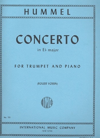 Concerto for trumpet and orchestra for trumpet and piano