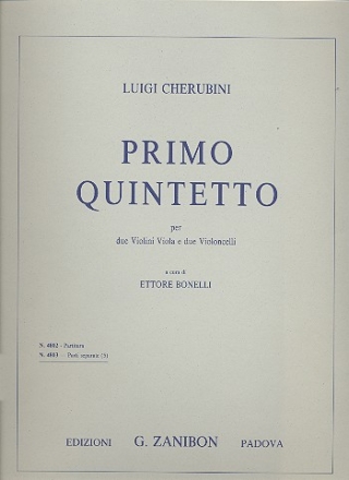 Quintett Nr.1 fr 2 Violinen, Viola und 2 Violoncelli Stimmen