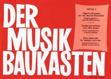 Der Musikbaukasten Band 2 fr Sopranblockflte