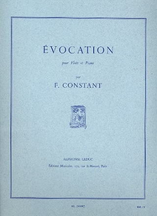 Evocation pour flte et piano