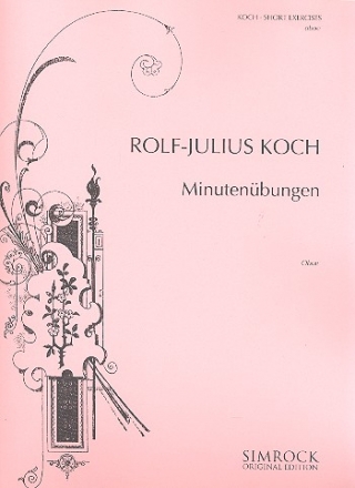 Minutenbungen fr Oboe