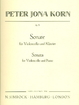 Sonate op.6 fr Violoncello und Klavier