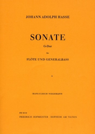 Sonate G-Dur fr Flte und Klavier