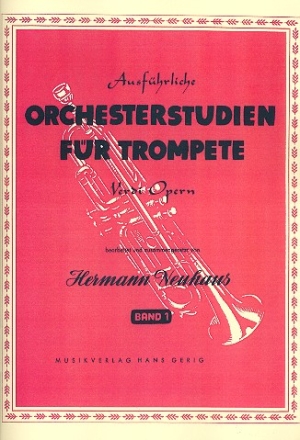 Orchesterstudien fr Trompete Band 1 Opern