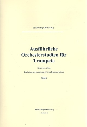 Orchesterstudien fr Trompete Band 2 Sinfonische Werke