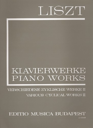 Klavierwerke Serie 1 Band 10 Verschiedene zyklische Werke Band 2