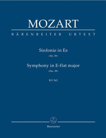 Sinfonie Es-Dur KV543 fr Orchester studienpartitur