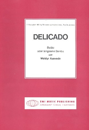 Delicado: Einzelausgabe fr Klavier