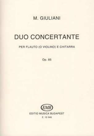 Duo concertante op.85 per flauto (violino) e chitarra