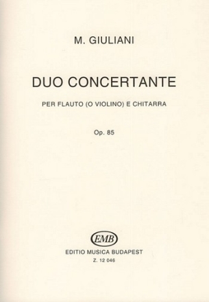 Duo concertante op.85 per flauto (violino) e chitarra