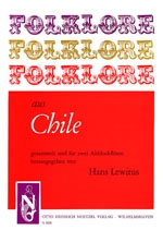 Folklore aus Chile gesammelt und fr 2 Altblockflten herausgegeben Partitur