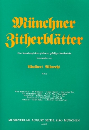 Mnchner Zitherbltter Band 2  