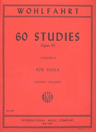 60 Studies op.45 vol.2 (nos.31-60) for viola