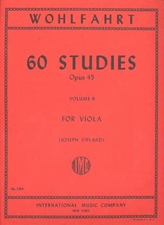 60 Studies op.45 vol.2 (nos.31-60) for viola