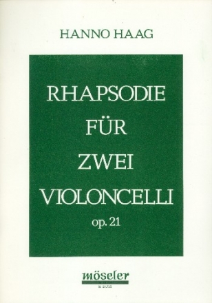 Rhapsodie op.21 fr 2 Violoncelli