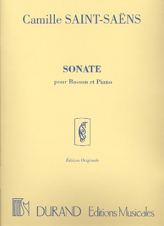 Sonate op.168 pour basson et piano