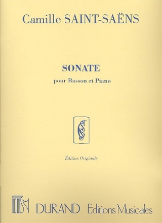 Sonate op.168 pour basson et piano