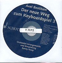 Der neue Weg zum Keyboardspiel Band 3 CD fr Keyboard (einmanualig)