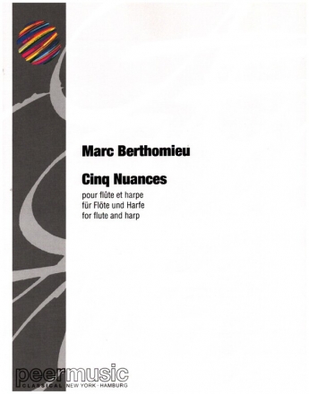 Cinq Nuances fr Flte und Harfe
