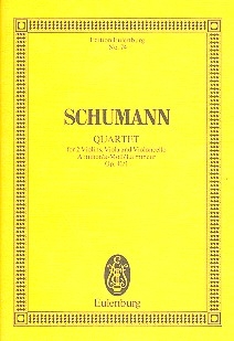 Streichquartett a-Moll op.41,1 fr Streichquartett Studienpartitur