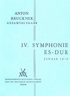 Sinfonie Es-Dur Nr.4 Finale von1878 fr Orchester Studienpartitur