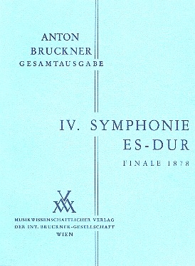 Sinfonie Es-Dur Nr.4 Finale von1878 fr Orchester Studienpartitur