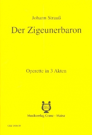 Der Zigeunerbaron Operette Libretto (dt)