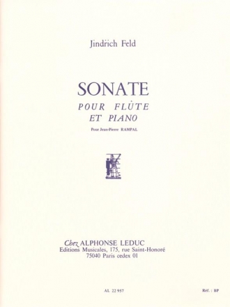 Sonate pour flte et piano