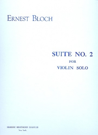 Suite no.2 for violin
