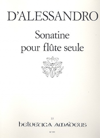 Sonatine op.19 fr Flte solo