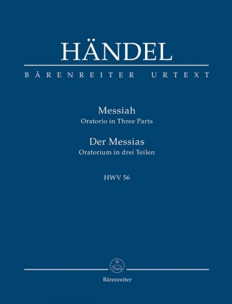 Der Messias HWV56 - Oratorium fr Soli, Chor und Orchester Studienpartitur (dt/en)