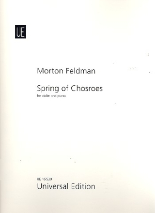 Spring of Chosroes for violin and piano 2 scores