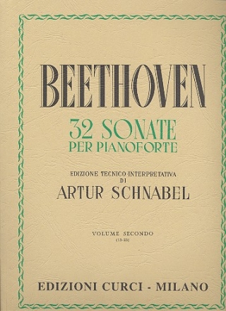 32 sonate vol.2 (nos.13-23) per pianoforte