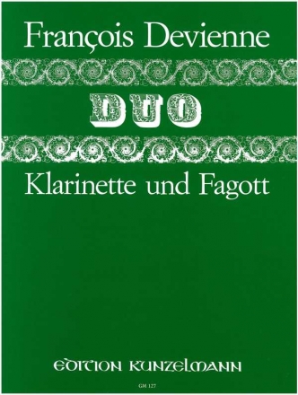 Duo 6 fr Klarinette und Fagott Spielpartitur