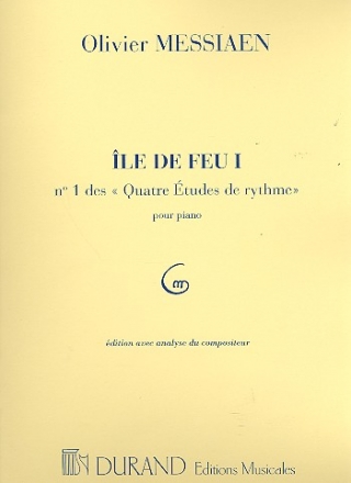 Ile de feu no.1 pour piano 4 etudes de rythme no.1