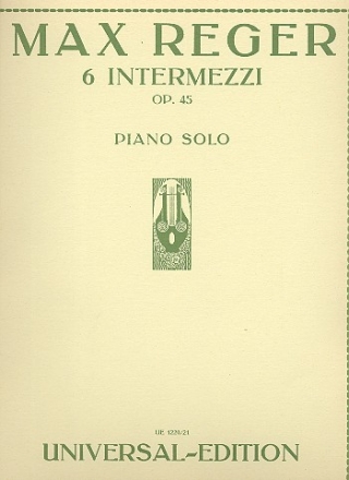 6 Intermezzi op.45 fr Klavier