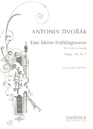 Eine kleine Frhlingsweise op.101,7 - Humoreske fr mittlere Singstimme und Klavier