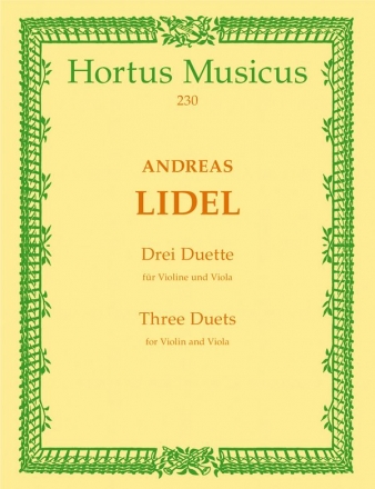 Drei Duette  fr Violine und Viola Spielpartitur