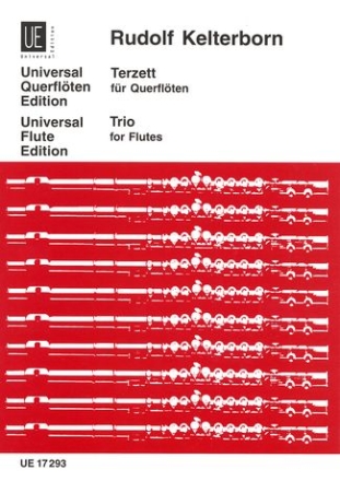 TERZETT FUER QUERFLOETEN = TRIO FOR THREE FLUTES, 1982 BRAUN, GERHARD, ED      PARTITUR