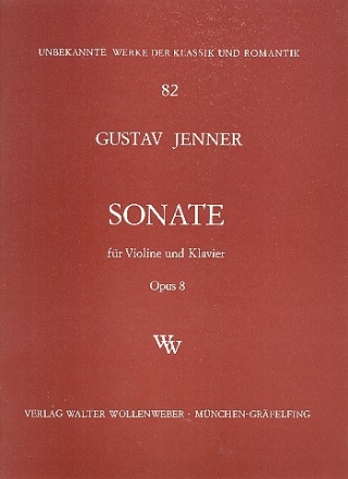 Sonate op.8 fr Violine und Klavier